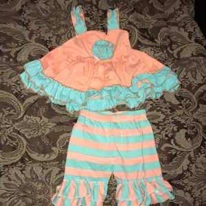 Tunic and pants 2 piece set